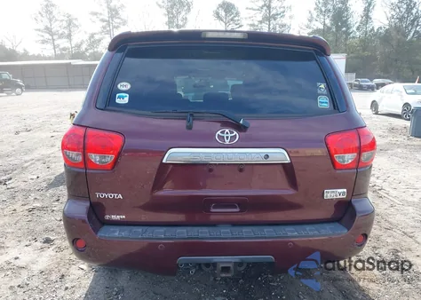 2008 Toyota Sequoia Platinum 5.7L V8 из США, поврежденный, VIN 5TDBY67A98S020484